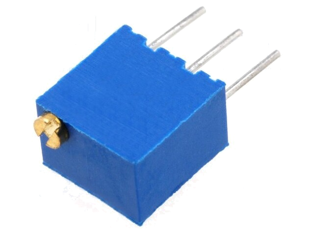 Potentiometer: montage-; meerslagen; 470Ω; 250mW; ±10%; lineair