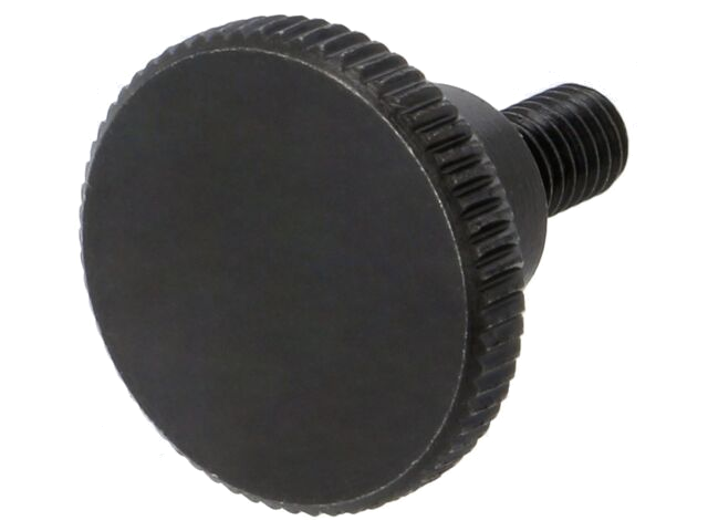 Schroefknop; Ø: 12mm; Ext.schroefdraad: M3; 6mm; H: 7,5mm; staal
