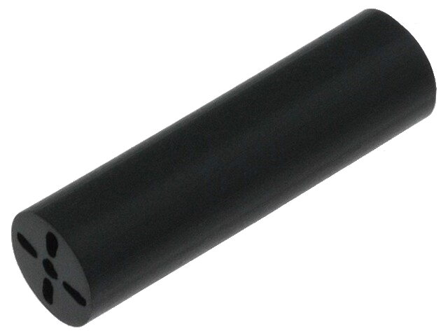 Afstandbus; LED; Øext: 6,5mm; ØLED: 5mm; L: 22,9mm; zwart; UL94V-0