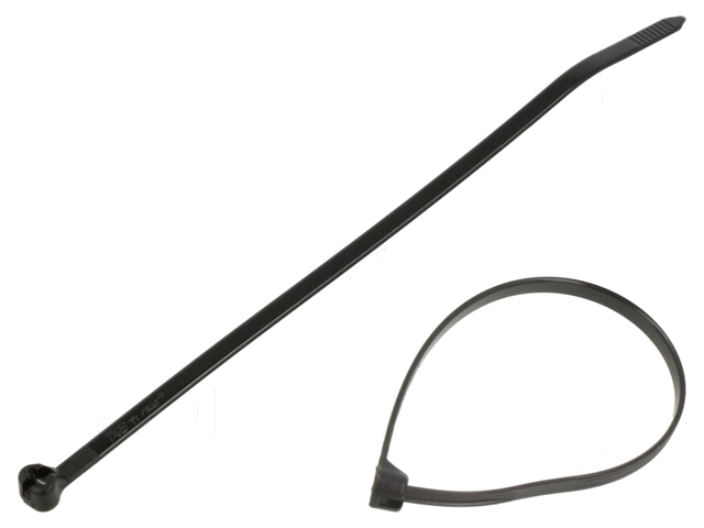 Kabelbinder; met metalen sluiting; L: 140mm; W: 3,6mm; polyamide