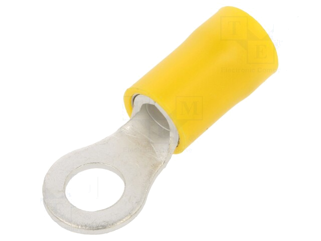 Uiteinde: oog; M5; Ø: 5,3mm; 4÷6mm2; klemmen; voor draad; geïsoleerd