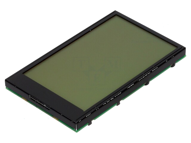 Display: LCD; grafisch; 240x128; FSTN Positive; zwart; 113x70mm
