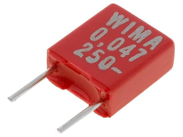 Condensator: polyester; 47nF; 160VAC; 250VDC; 5mm; ±10%; -55÷100°C