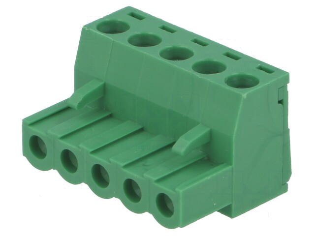Ontkoppelbare terminal strip; Contactr: 5,08mm; banen: 5; recht