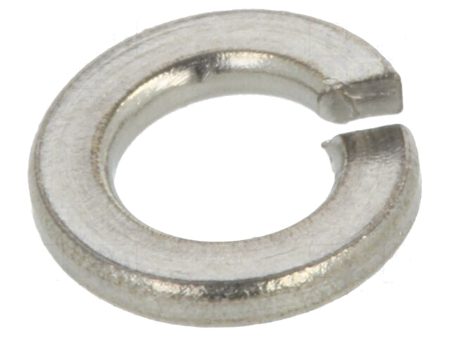 Ring; veerring; M3; D=6,2mm; h=0,8mm; zuurbestendig staal A4