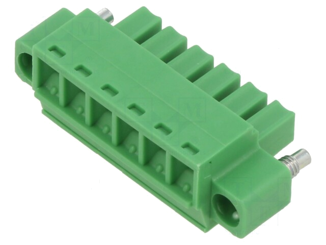 Ontkoppelbare terminal strip; 3,81mm; banen: 6; recht; stekker