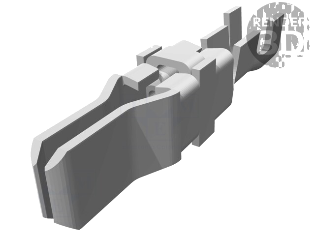 Contact; mannelijk; vertind; 1,25÷1,4mm2; TYPE XII; klemmen