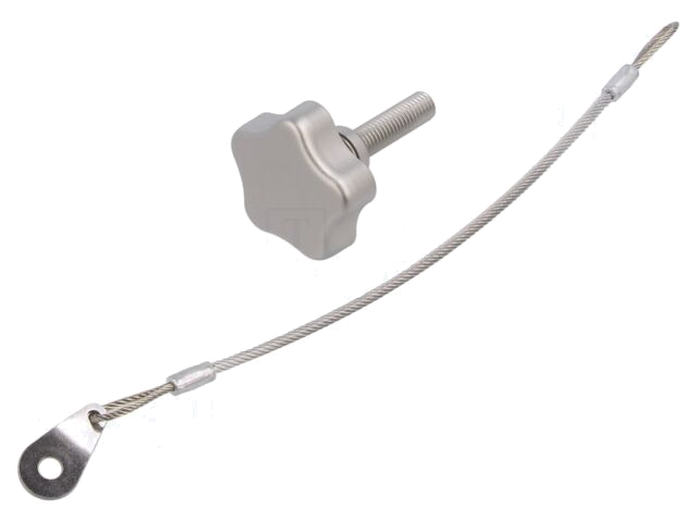 Schroefknop; Ø: 40mm; Ext.schroefdraad: M8; 40mm; H: 24mm