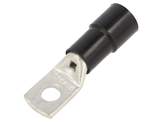 Uiteinde: buis; M8; Ø: 8,5mm; 35mm2; klemmen; voor draad; geïsoleerd