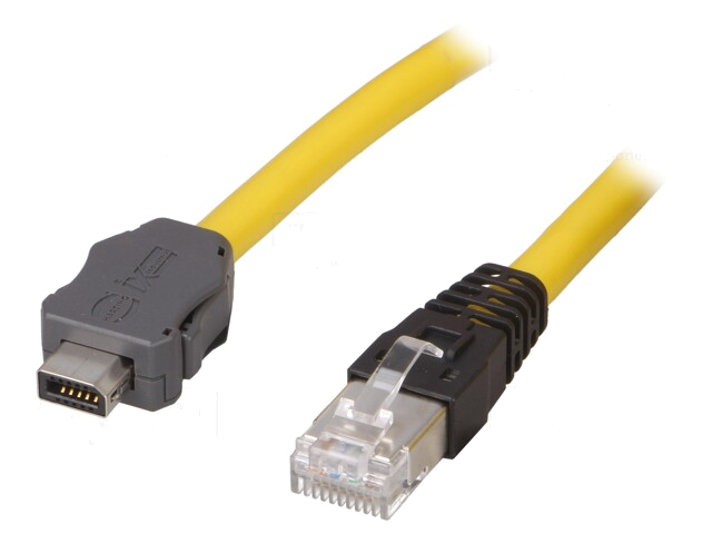 Kabel: patch cord; ix Industrial®; Cat: 6a; 10m; Isolatie: PVC
