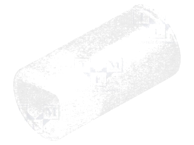 Afstandbus; LED; Øext: 4mm; ØLED: 3mm; L: 7,5mm; natuurlijk; UL94V-2