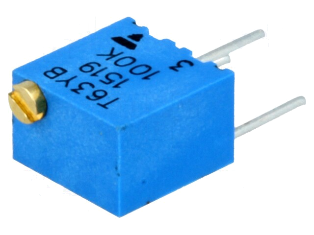 Potentiometer: montage-; meerslagen; 100kΩ; 250mW; ±10%; lineair