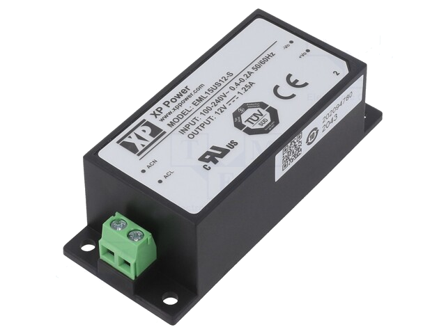 Voedingseenheid: schakelende; open; 15W; 120÷370VDC; 85÷264VAC