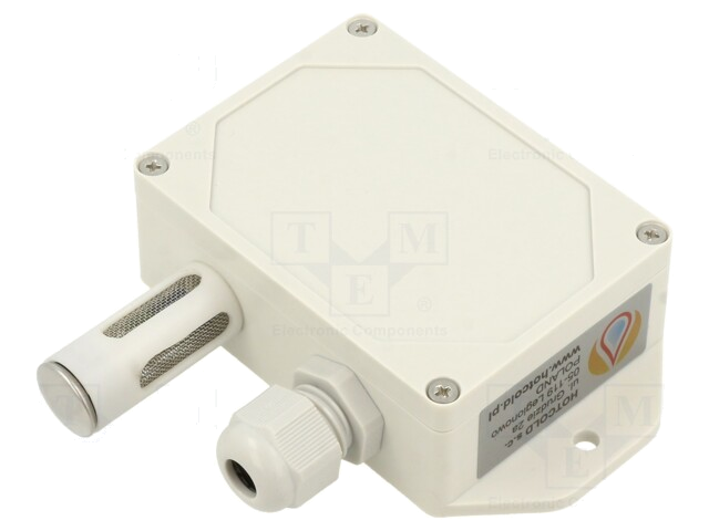 Omvormer: vochtigheid; Bereik: 0÷100% RH; 24VDC; 24VAC; -20÷80°C