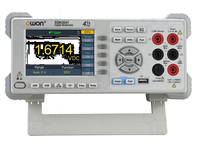 Tafelmultimeter; LCD 4,5