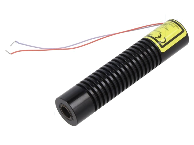 Module: laser; 1mW; groen; punt; 532nm; 2,7÷3,3VDC; 85÷370mA