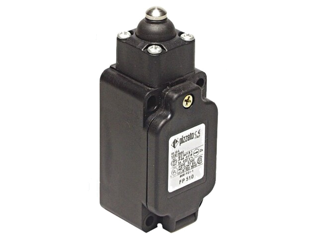 Eindschakelaar; rubber dichting,pin Ø10mm; NO + NC; 10A; PG13,5