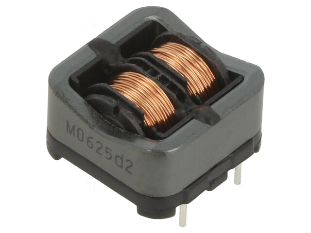 Smoorspoel: draadgewonden; THT; 120mH; 600mA; 1,5Ω; -25÷120°C