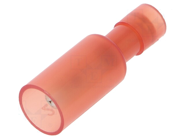 Connector: rond; mannelijk; Ø: 4mm; 0,25÷1,5mm2; klemmen; vertind