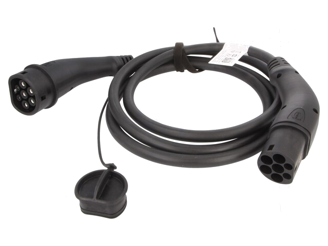 Kabel: eMobility; 1x0,5mm2,5x6mm2; 480V; 22kW; IP44; 2,5m; 32A