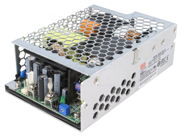 Voedingseenheid: schakelende; open; 499,5W; 113÷370VDC; 80÷264VAC