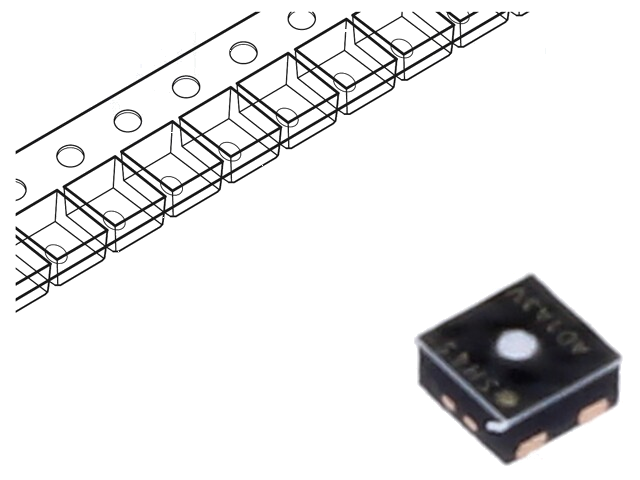 Sensor: temperatuur en vochtigheid; 0÷100%RH; -40÷125°C; DFN; SHT