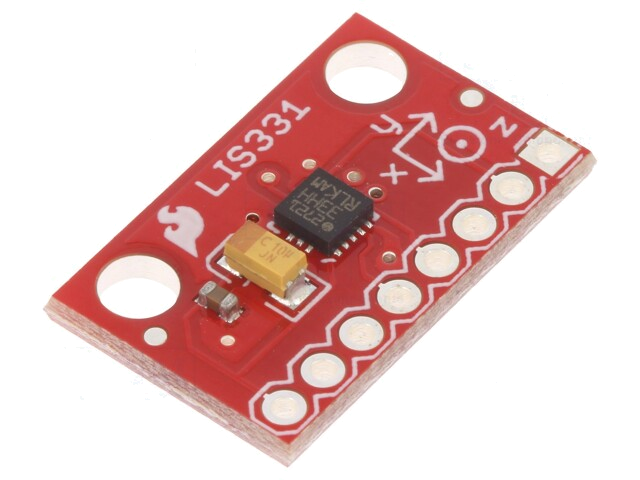 Sensor: positie; accelerometer; 2,16÷3,6VDC; I2C,SPI; LIS331