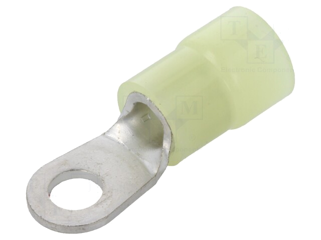Uiteinde: oog; M4; Ø: 4,3mm; 2,5÷6mm2; klemmen; voor draad; vertind