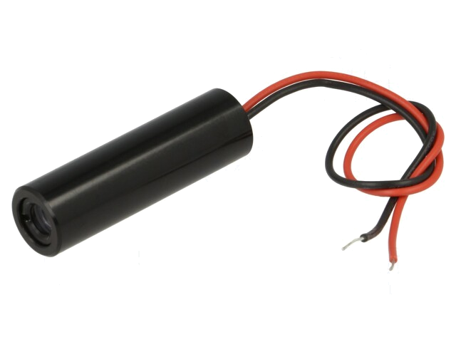 Module: laser; 1mW; rood; punt; 650nm; 2,7÷3,3VDC; 10÷30mA