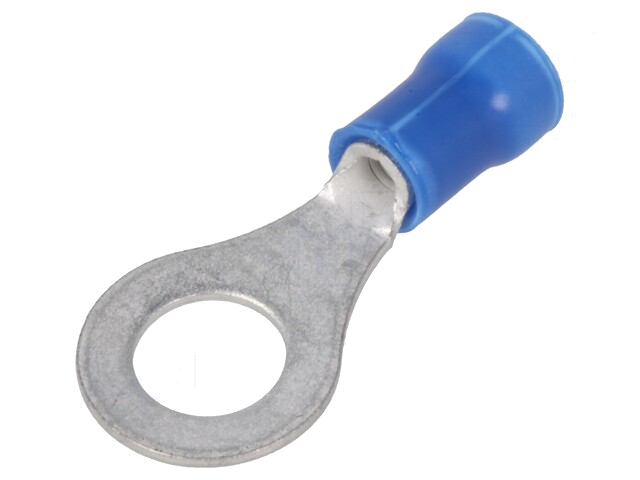 Uiteinde: oog; M6; Ø: 6,4mm; 1,25÷2mm2; klemmen; voor draad; vertind