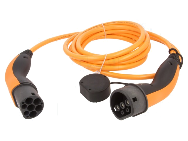 Kabel: eMobility; 1x0,5mm2,3x6mm2; 250V; 7,4kW; IP55; 5m; 32A