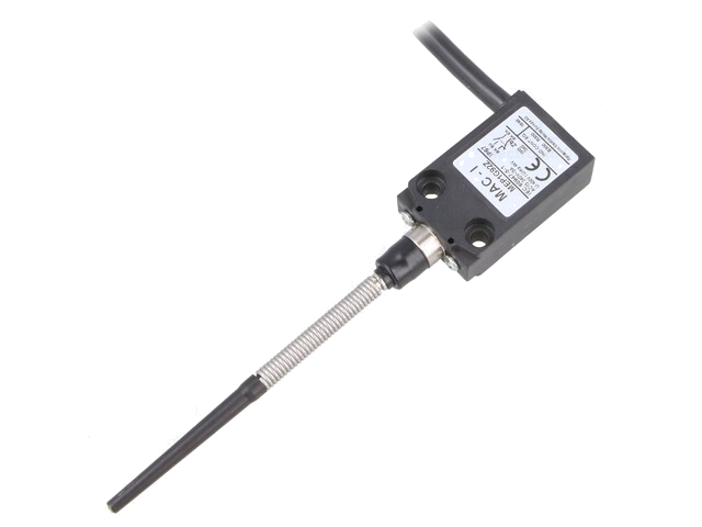 Eindschakelaar; NO + NC; 5A; max.240VAC; max.250VDC; kabel 1 m