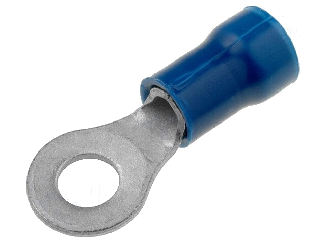 Uiteinde: oog; M4; Ø: 4,3mm; 1,25÷2mm2; klemmen; voor draad; vertind