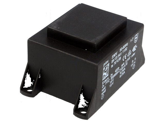 Transformator: ingegoten; 16VA; 230VAC; 15V; 15V; 534mA; 534mA; PCB