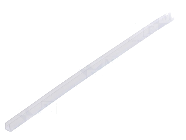 Randbescherming; polyethyleen; L: 30,5m; natuurlijk; H: 5,6mm