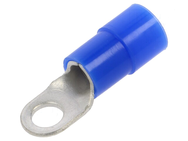 Uiteinde: oog; M6; Ø: 6,5mm; 16mm2; klemmen; voor draad; geïsoleerd