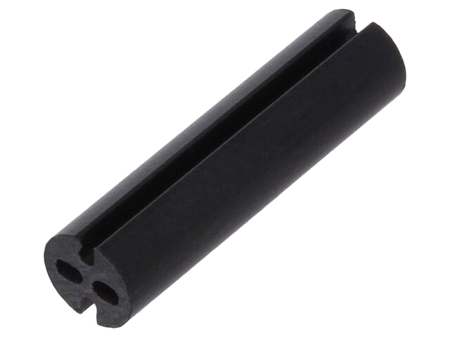 Afstandbus; LED; Øext: 4mm; ØLED: 3mm; L: 15,9mm; zwart; UL94V-0