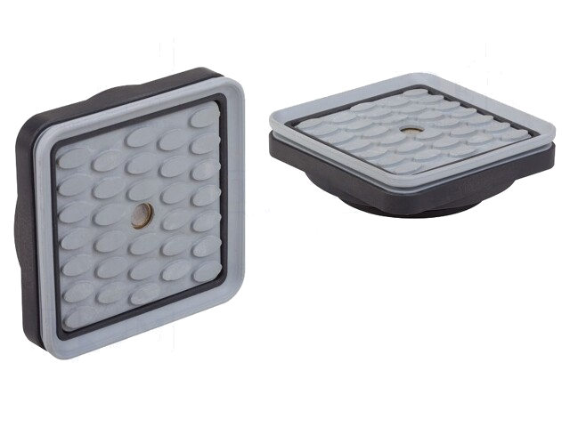 Zuignap; 80x80x16mm