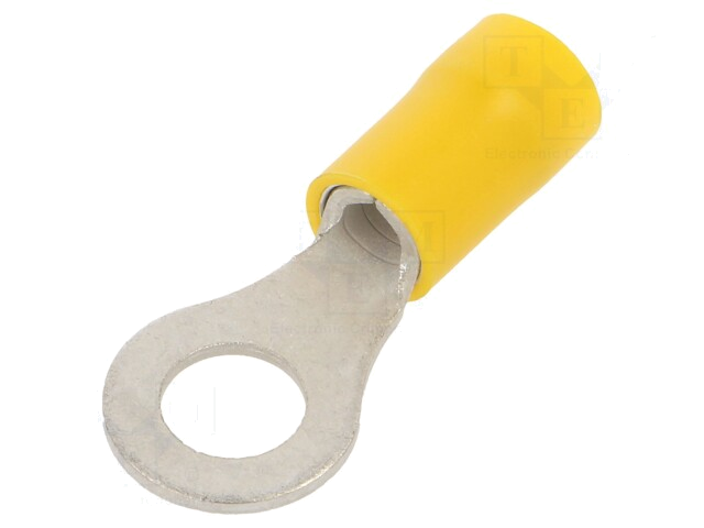 Uiteinde: oog; M6; Ø: 6,4mm; 4÷6mm2; klemmen; voor draad; geïsoleerd