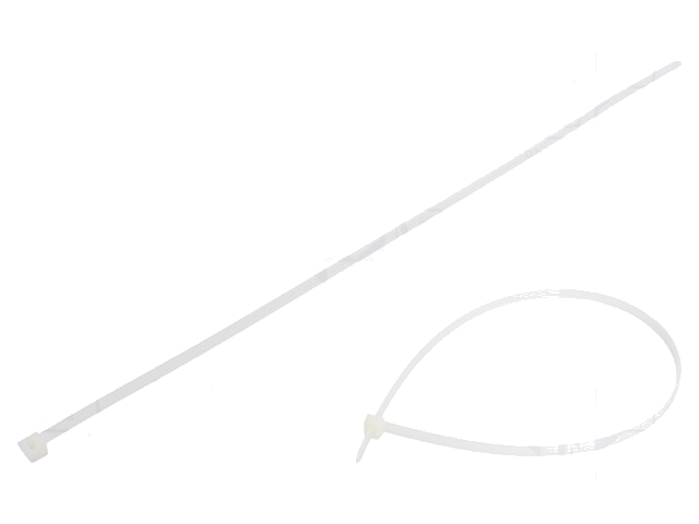 Kabelbinder; L: 550mm; W: 7,6mm; polyamide; 533N; natuurlijk