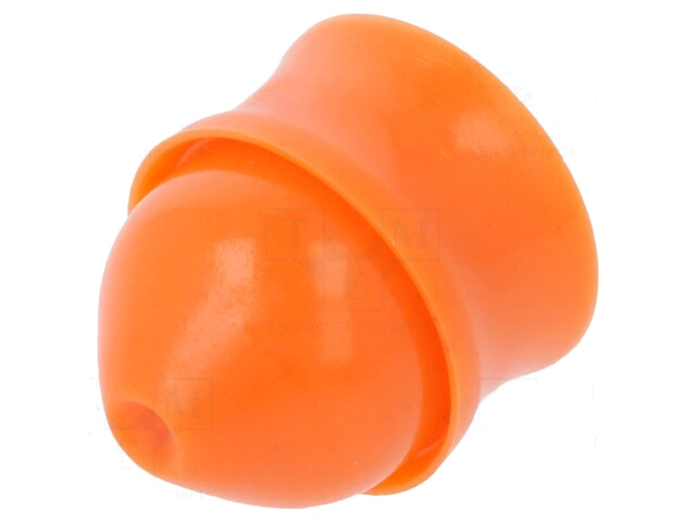 Zuiger; 5ml; oranje; laag viscose vloeistoffen; siliconenvrij