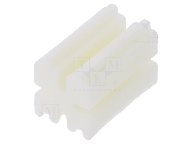Afstandbus; LED; ØLED: 3mm; L: 8mm; natuurlijk; UL94V-0; W: 5mm