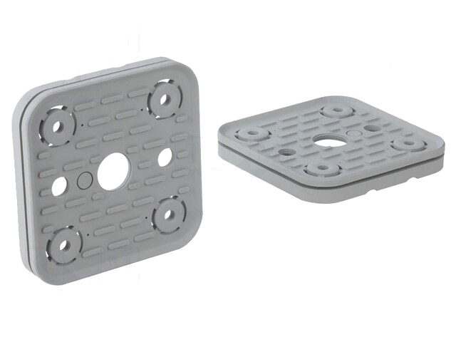 Zuigplaat voor vacu�mblok; 120x120x16,5mm