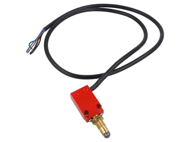 Eindschakelaar; NO + NC; 10A; max.250VAC; kabel 1 m; IP66; 20mm
