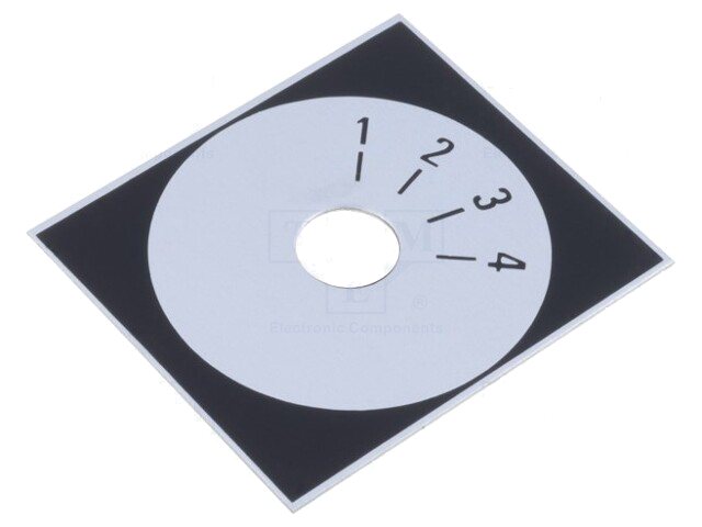 Schaal; Bereik: 1 ÷ 4; 48x42mm; Øgat: 10mm; aluminium