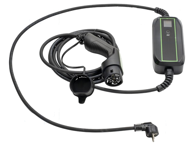 Lader: eMobility; 2x0,5mm2,5x2,5mm2; 230V; 3,6kW; IP66; 6,5m; 16A