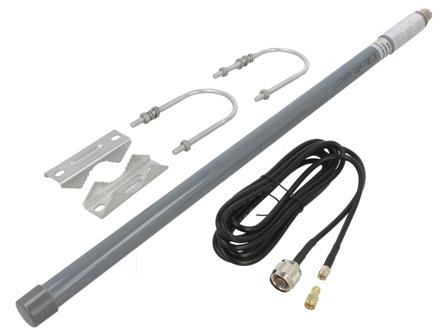 Antenne; grijs; N,SMA; 50W; 868MHz; 50Ω; 5,8dBi; -20÷85°C