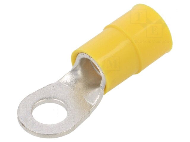 Uiteinde: oog; M8; Ø: 8,5mm; 25mm2; klemmen; voor draad; geïsoleerd