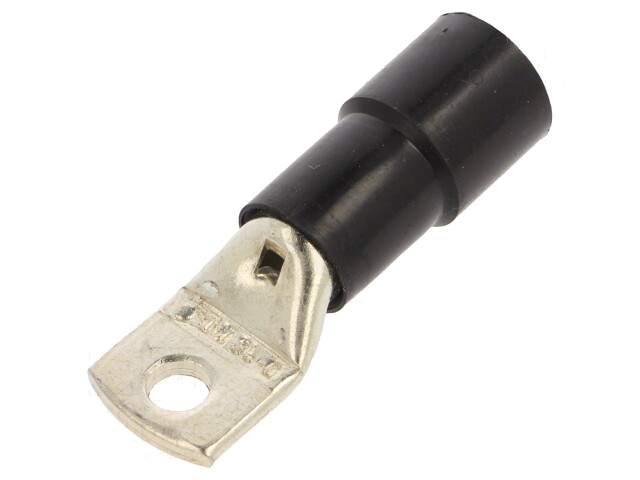 Uiteinde: buis; M6; Ø: 6,4mm; 35mm2; klemmen; voor draad; geïsoleerd