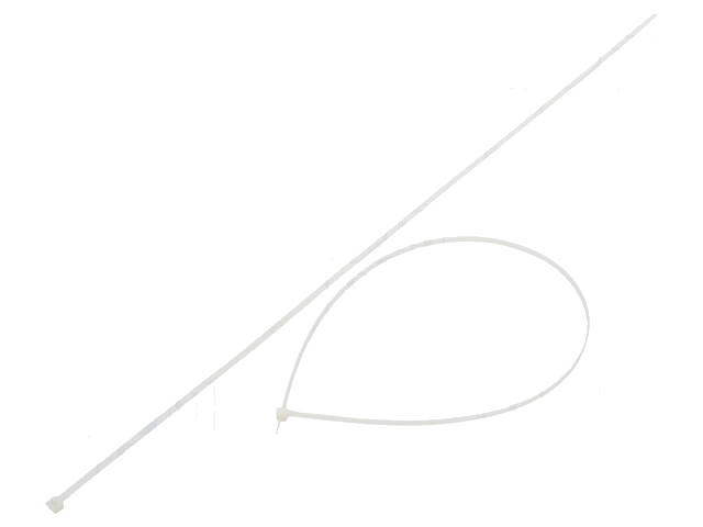 Kabelbinder; L: 650mm; W: 4,8mm; polyamide; 222N; natuurlijk